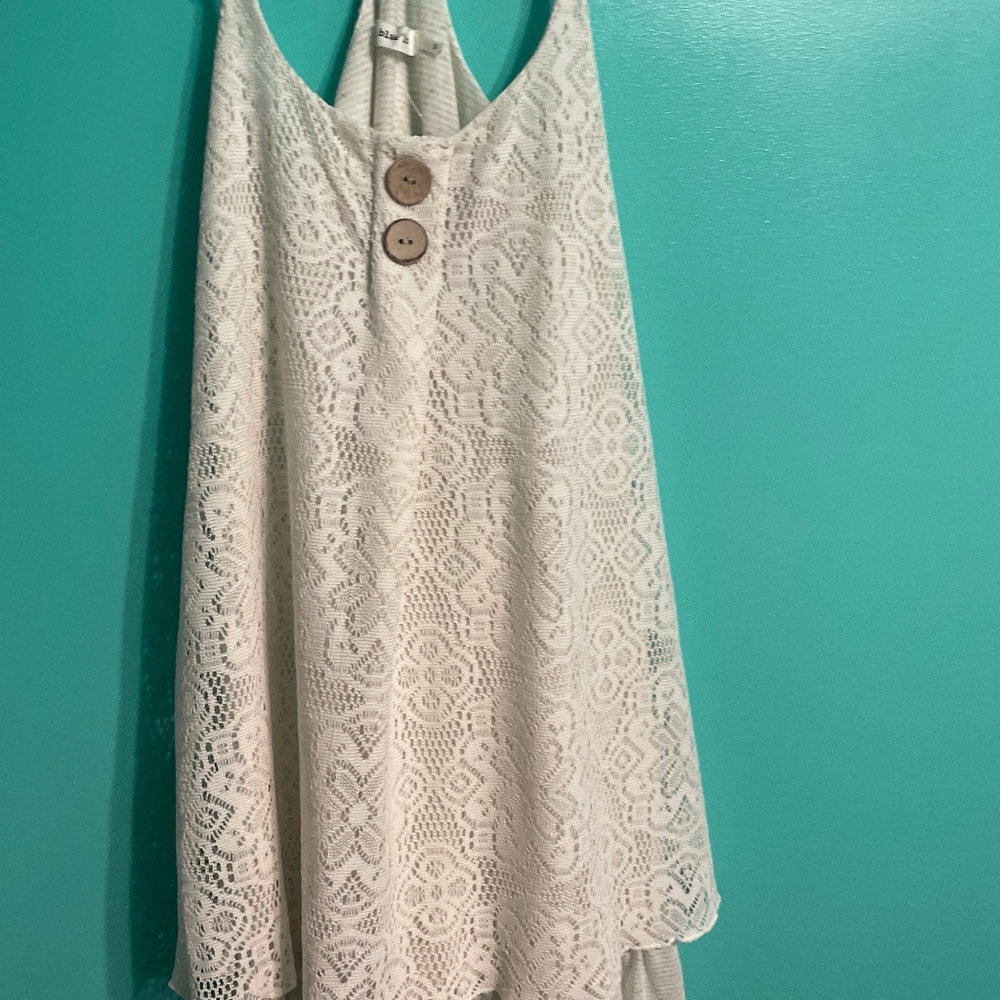 Blue bird dress